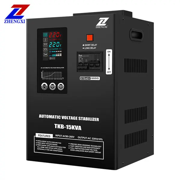 TKB 15KVA–30KVA AC voltage regulator for residential and commercial use