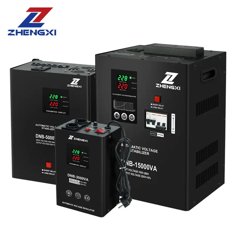 Wall-mounted TMB stabilized power supply for home voltage protection