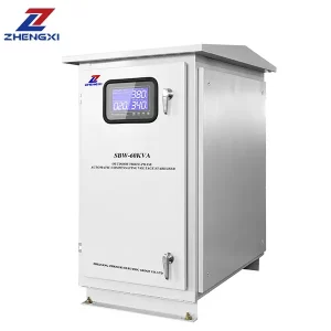 Estabilizador de tensão industrial trifásico 380V 415V 440V para exterior 60Kva-300Kva