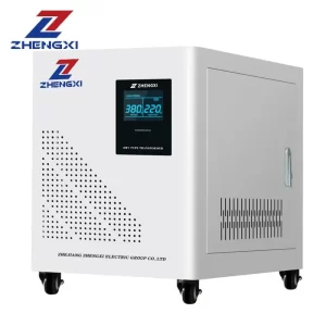 Transformador eléctrico trifásico de aislamiento de baja tensión tipo seco SG500va